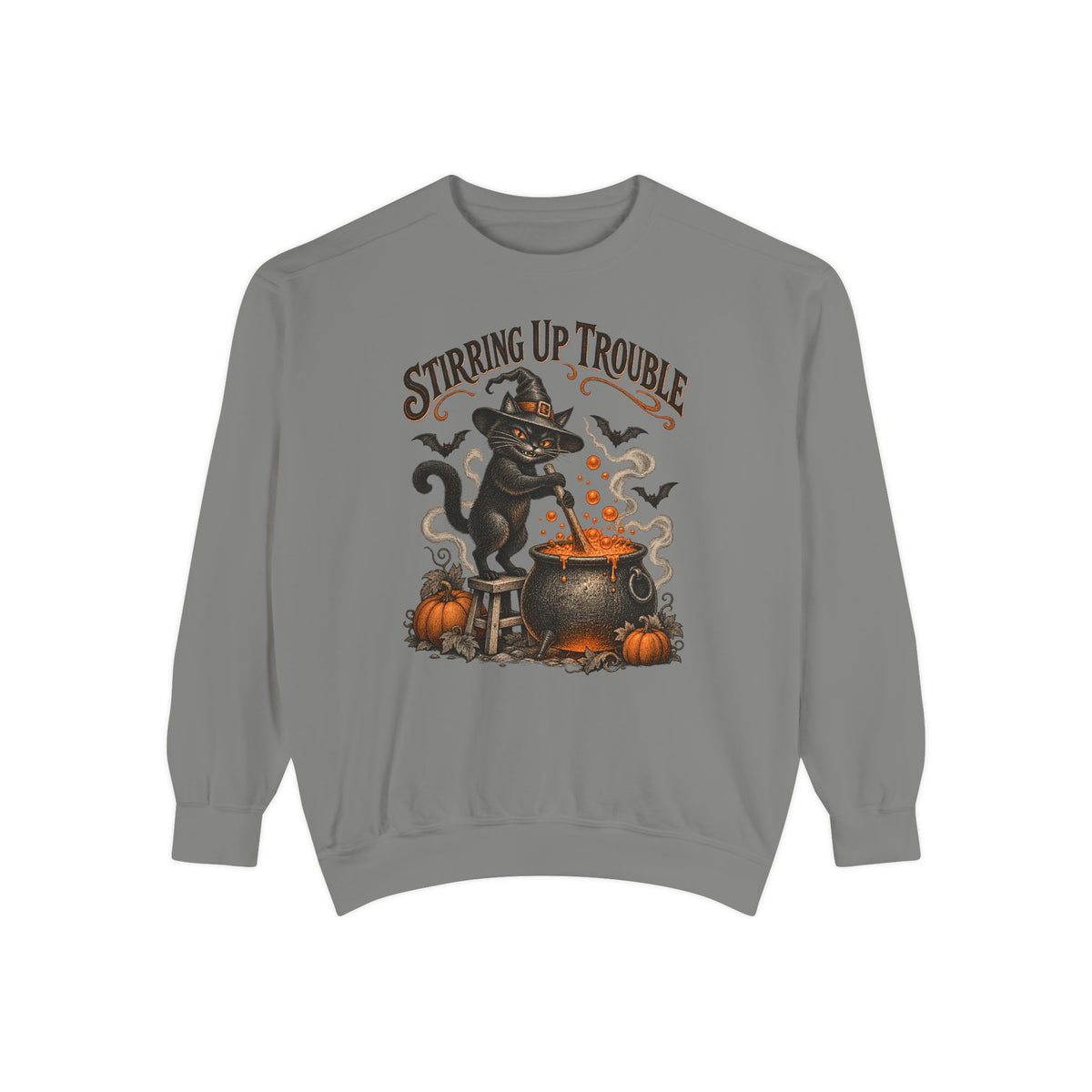 Stirring Up Trouble Sweatshirt – Grey