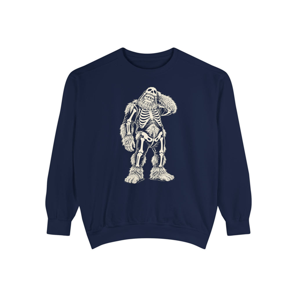 Bigfoot Skeleton Costume Sweatshirt