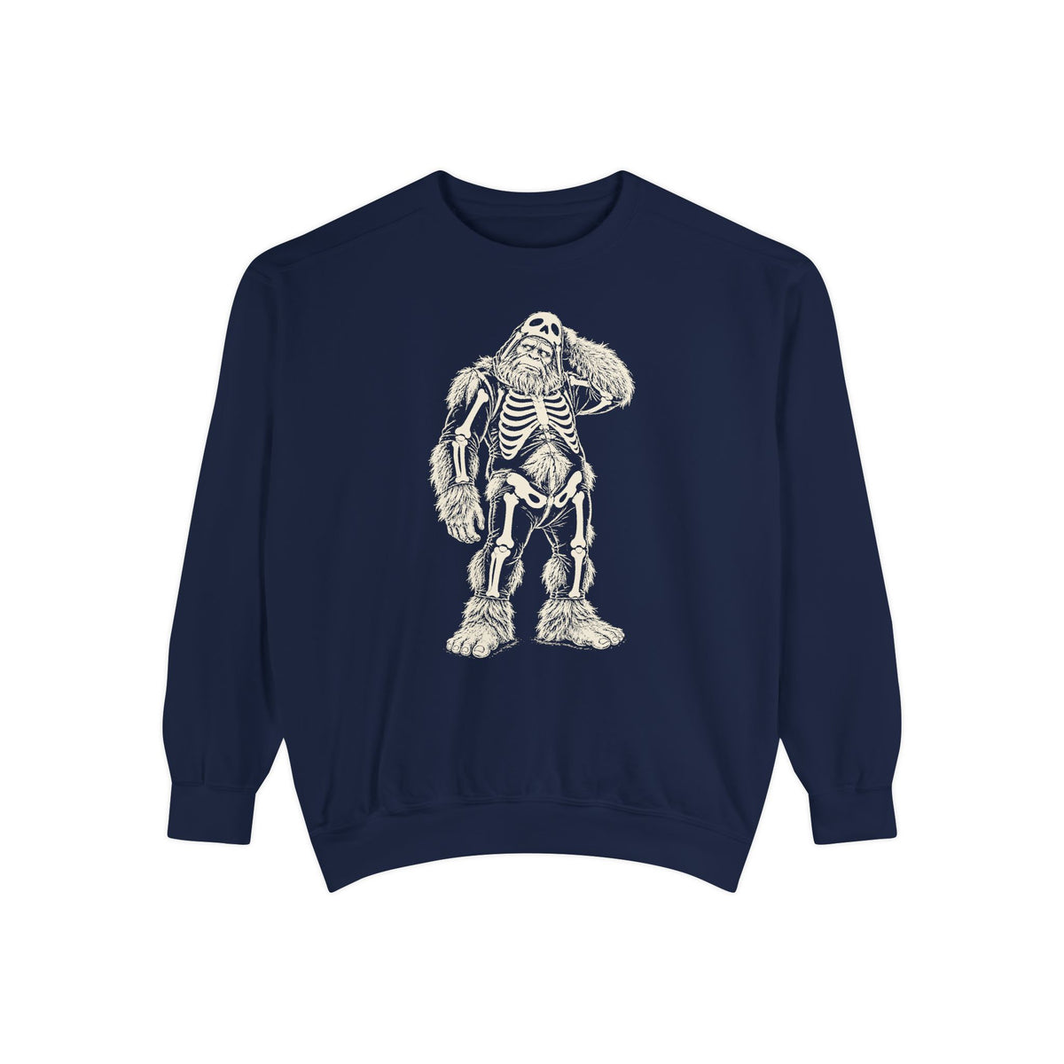 Bigfoot Skeleton Costume Sweatshirt