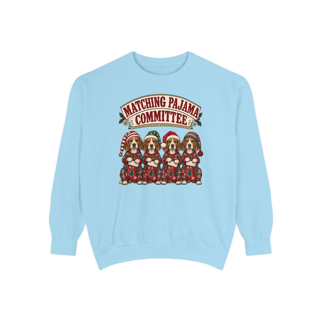 Matching Pajama Committee Sweatshirt – Chambray