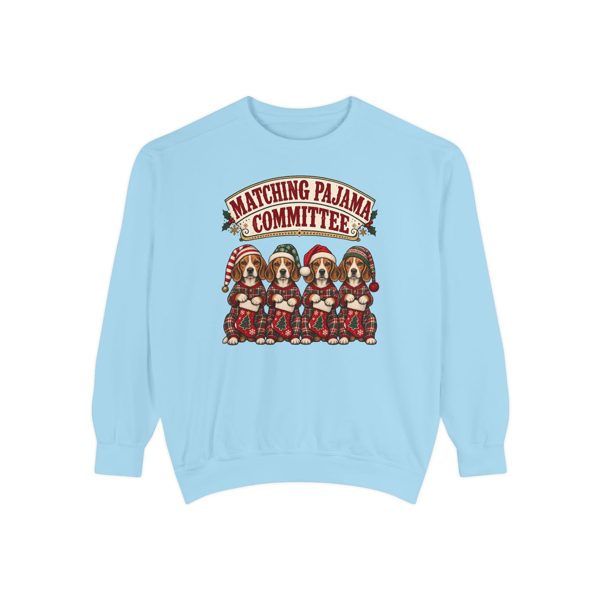 Matching Pajama Committee Sweatshirt – Chambray