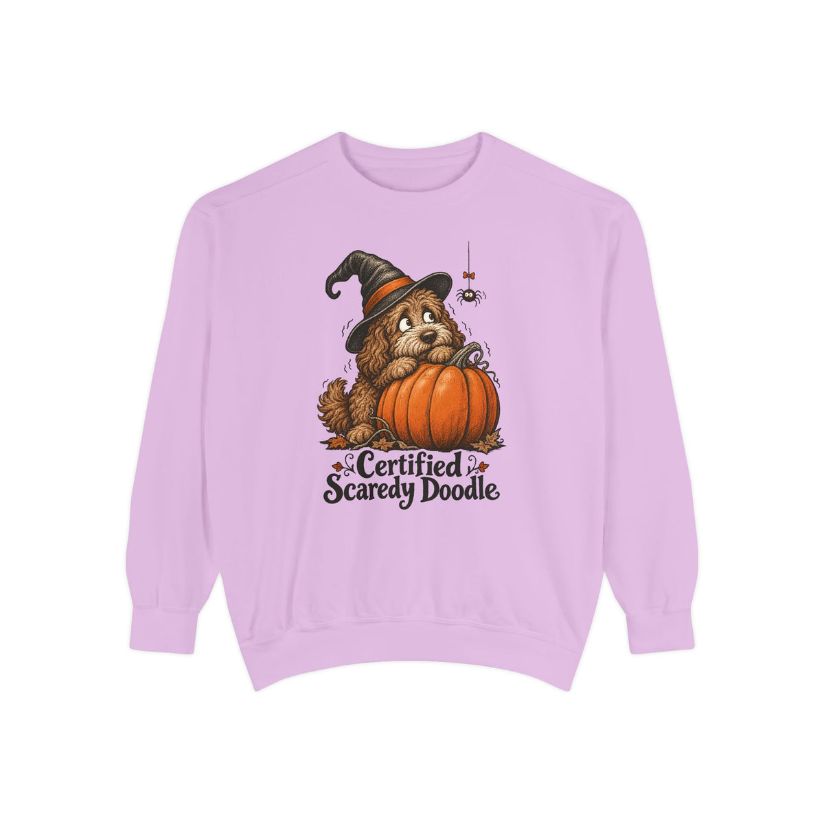 Certified Scaredy Doodle Sweatshirt – Orchid
