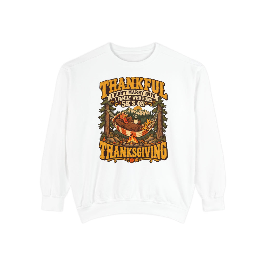 Not a 5K Family Turkey Hammock Sweatshirt