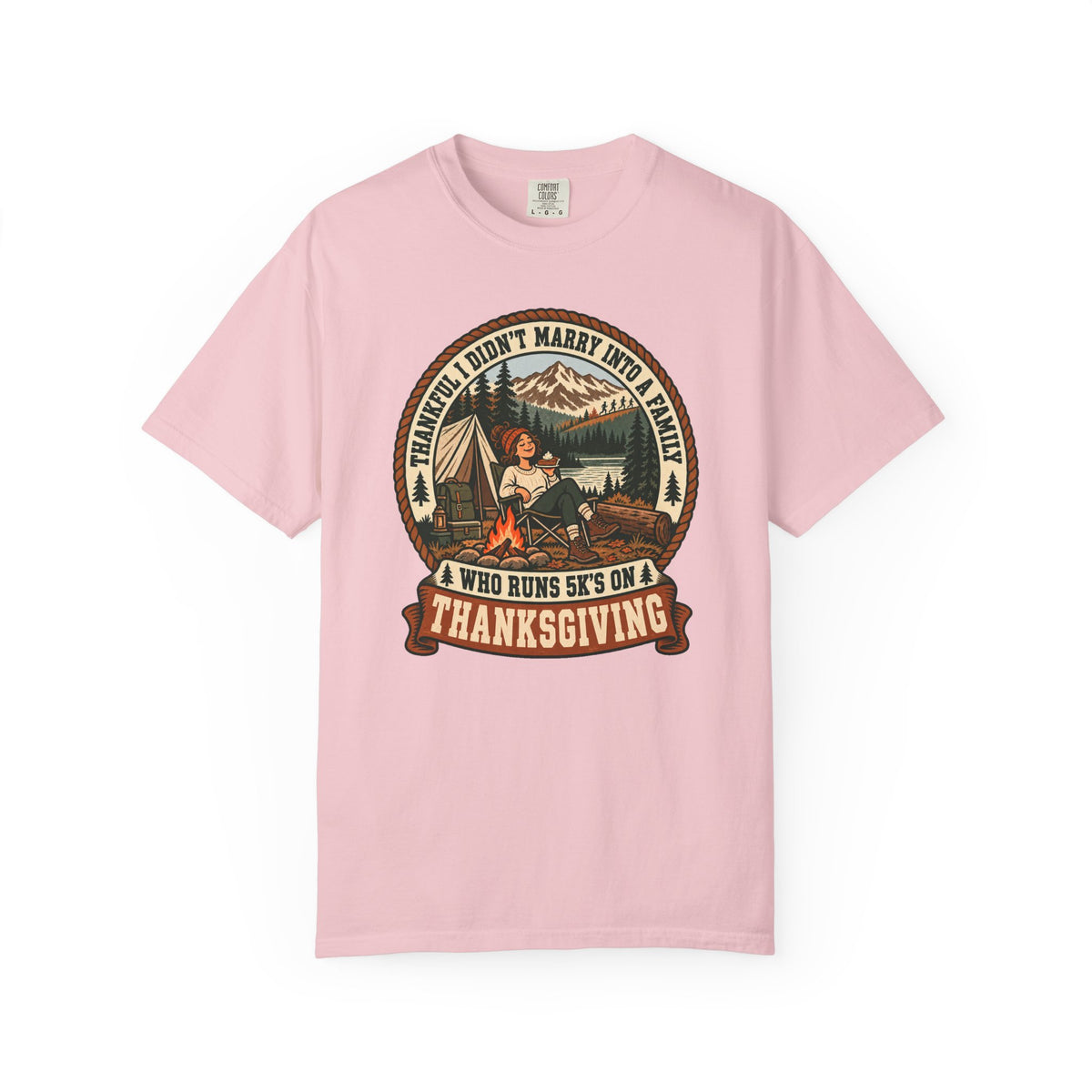 Not a 5K Family Camp Badge T-Shirt