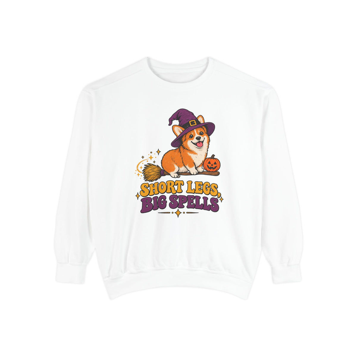 Short Legs, Big Spells Sweatshirt – White