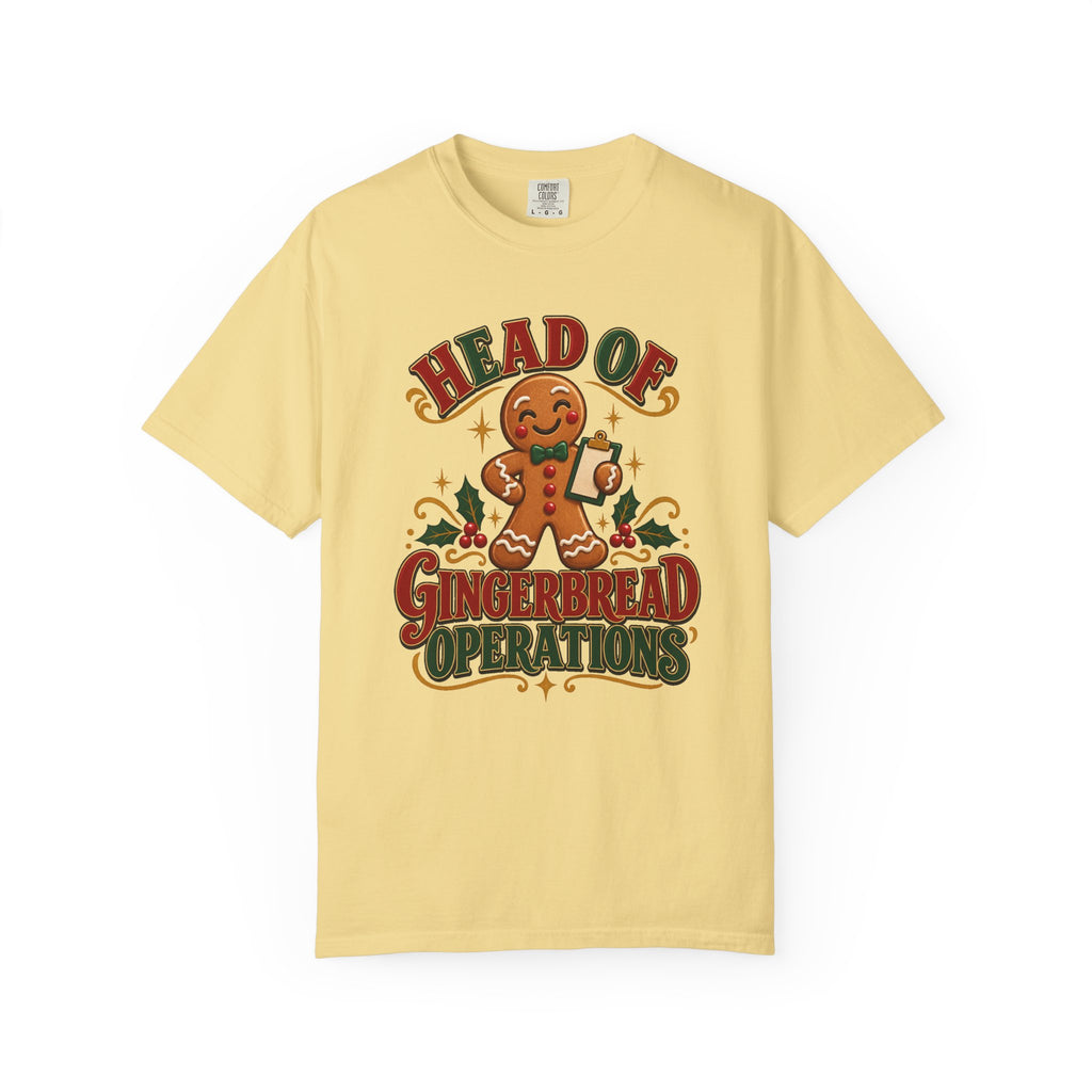 Head of Gingerbread Operations T-Shirt – Butter
