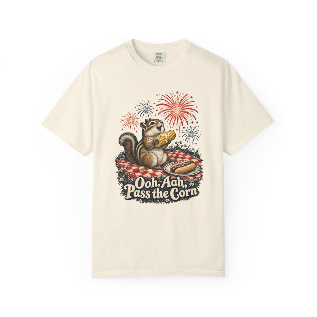 Ooh, Aah, Pass the Corn T-Shirt – Ivory