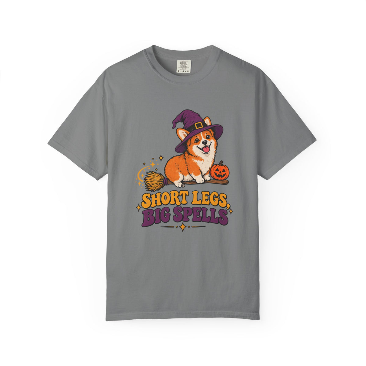 Short Legs, Big Spells T-Shirt – Grey