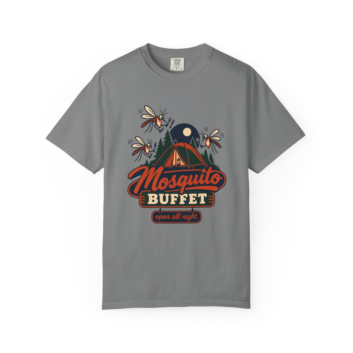 Mosquito Buffet T-Shirt – Grey