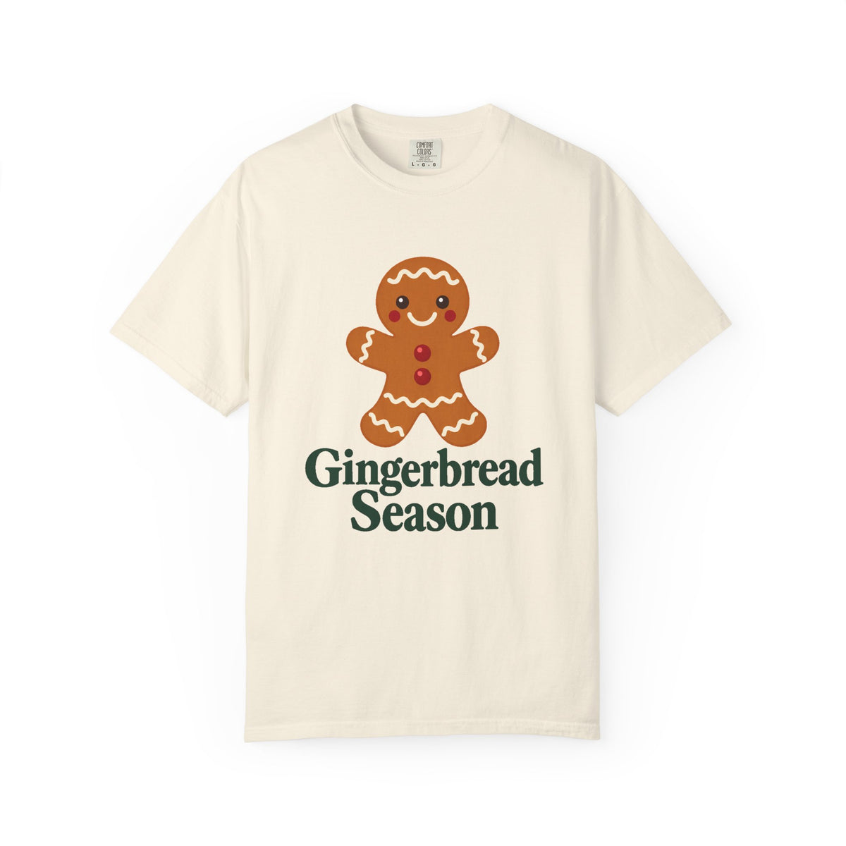 Gingerbread Season T-Shirt – Ivory