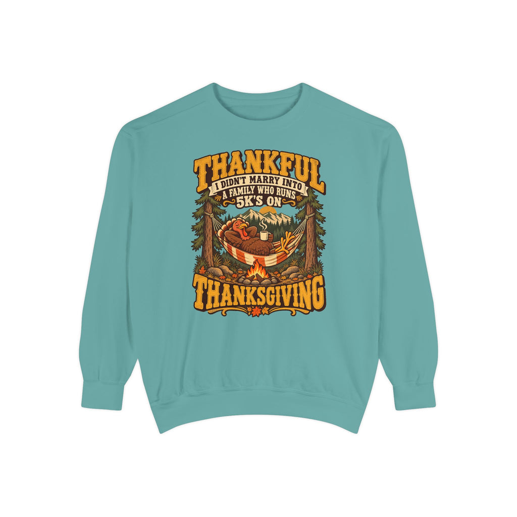 Not a 5K Family Turkey Hammock Sweatshirt