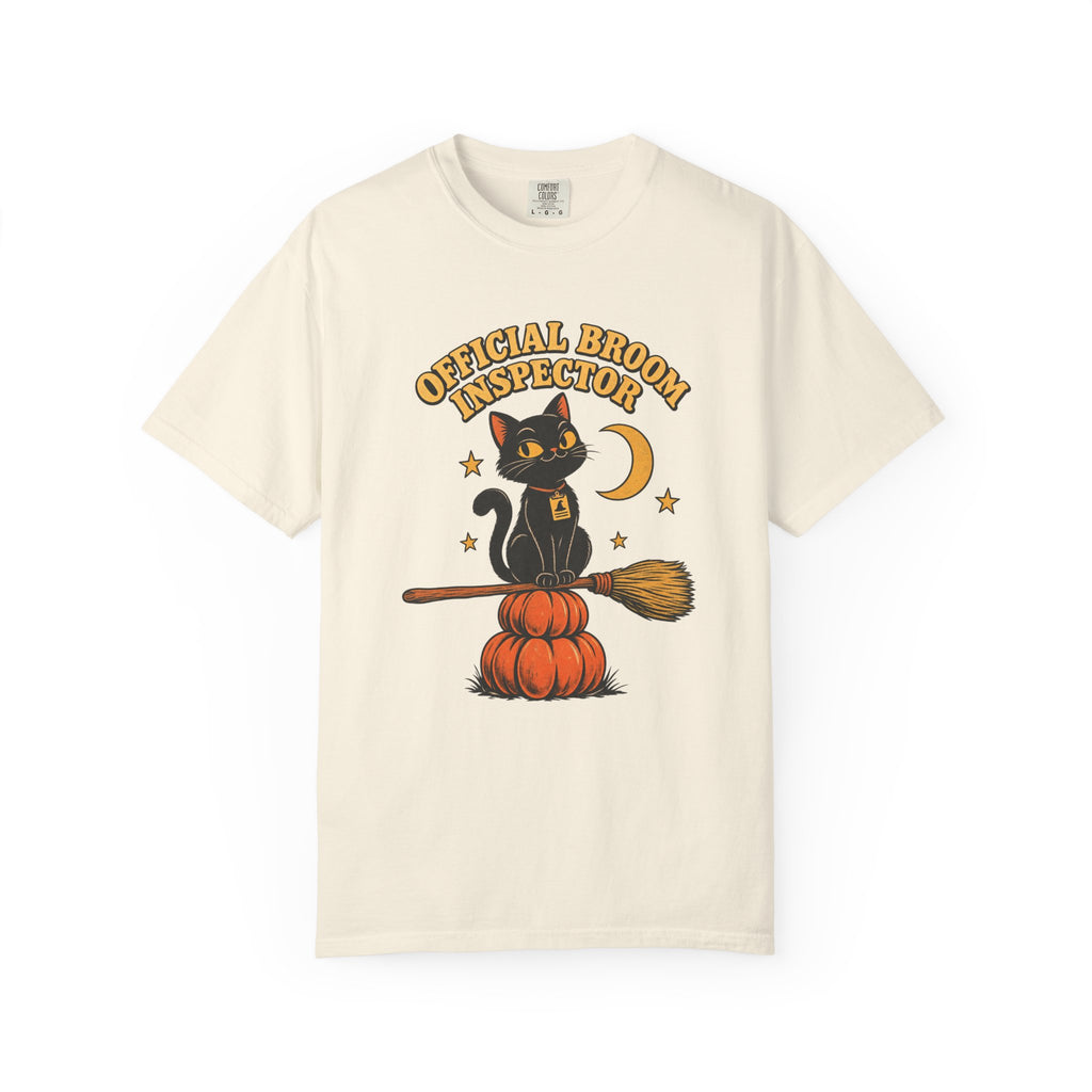 Official Broom Inspector T-Shirt – Ivory