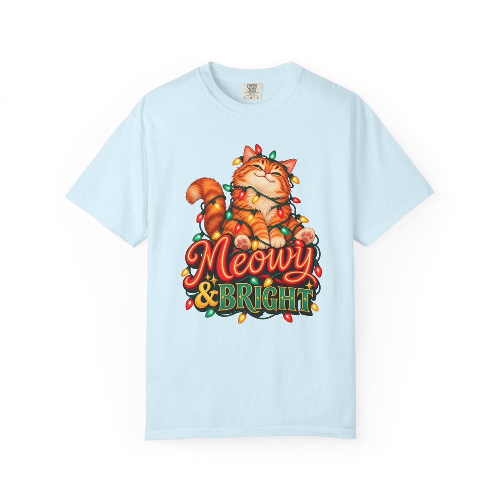 Meowy & Bright T-Shirt – Chambray
