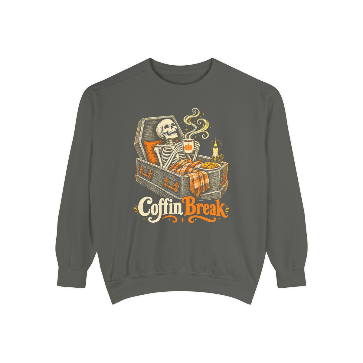 Coffin Break Sweatshirt – Pepper