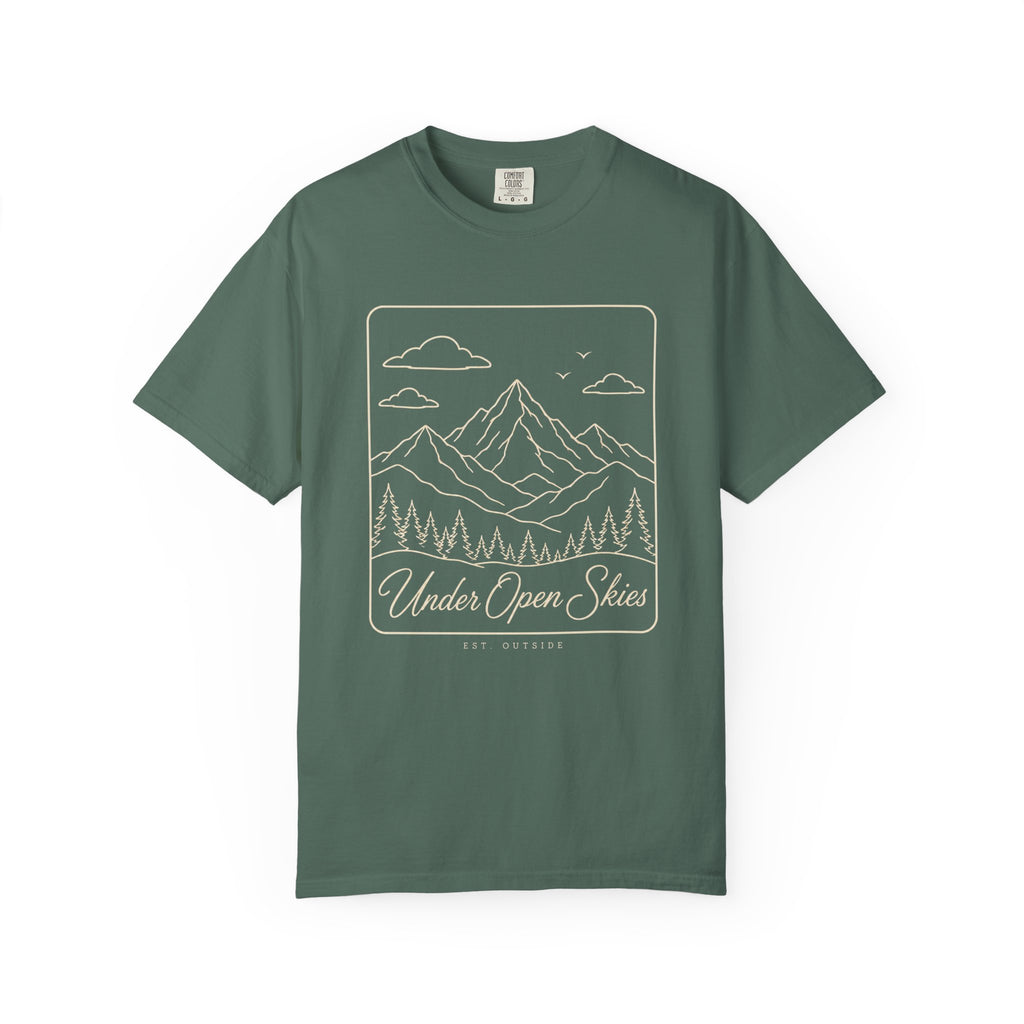 Under Open Skies T-Shirt – Blue Spruce