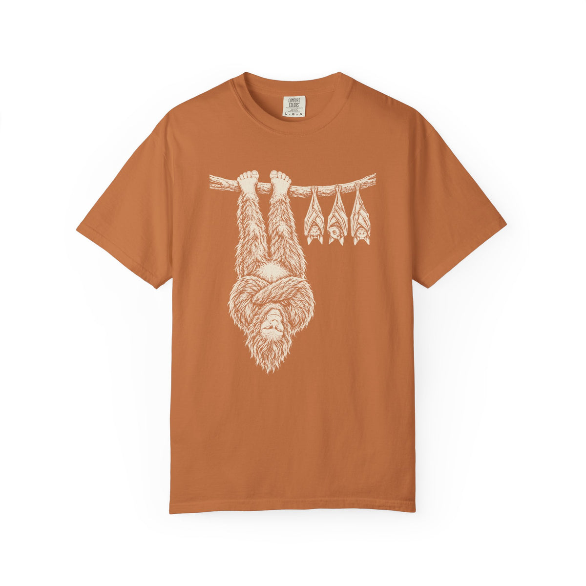 Bigfoot Hanging With Bats T-Shirt