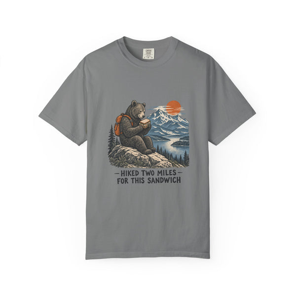 Hiked Two Miles for This Sandwich T-Shirt – Grey