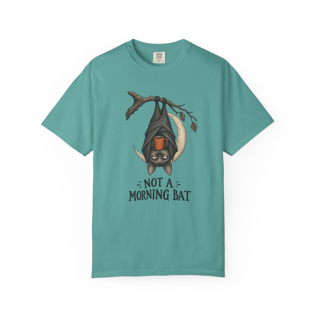 Not a Morning Bat T-Shirt – Seafoam