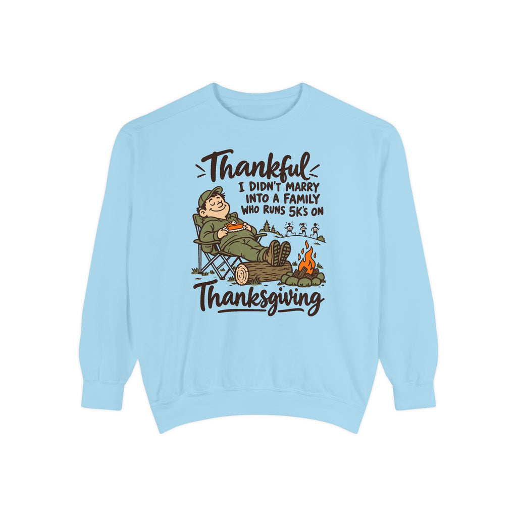 Not a 5K Family Camp Chair Nap Sweatshirt