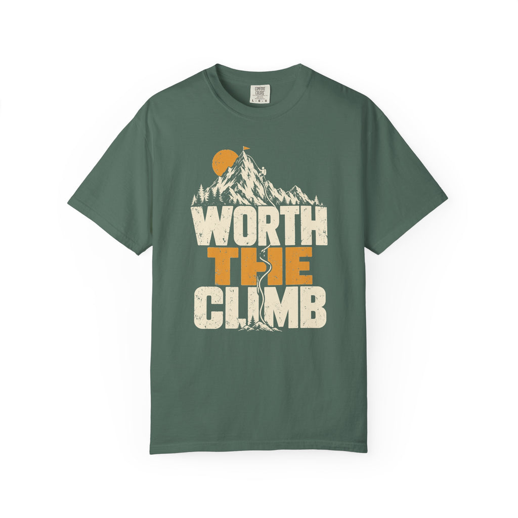 Worth the Climb Summit Flag T-Shirt