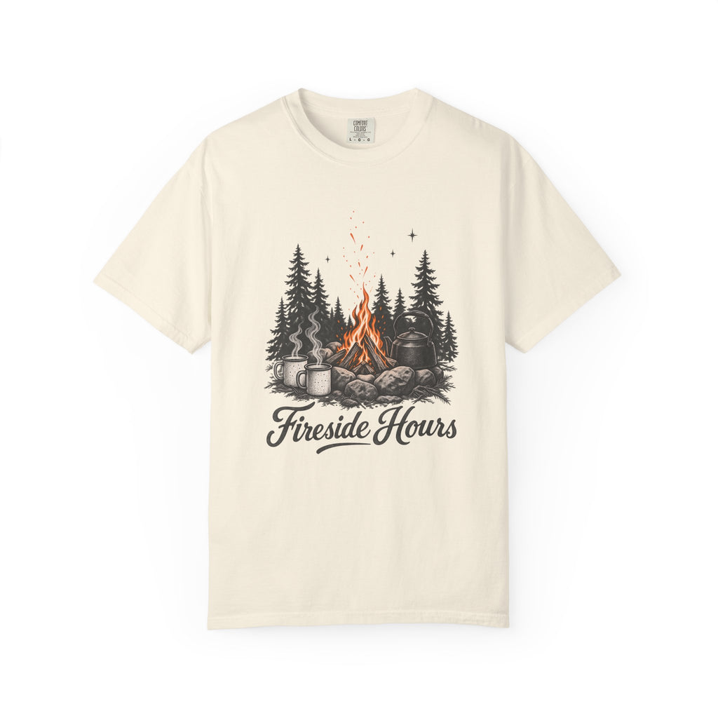 Fireside Hours T-Shirt – Ivory