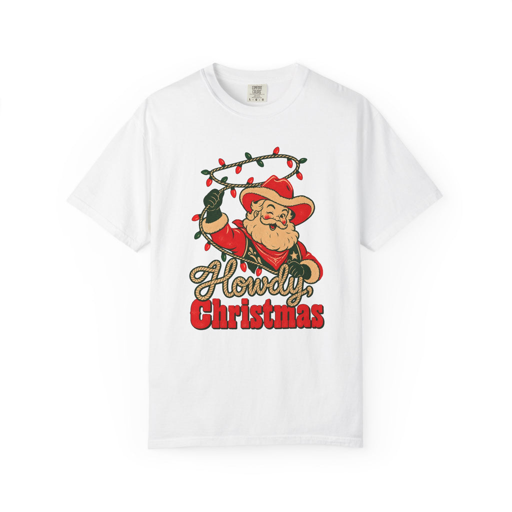 Howdy, Christmas T-Shirt – White