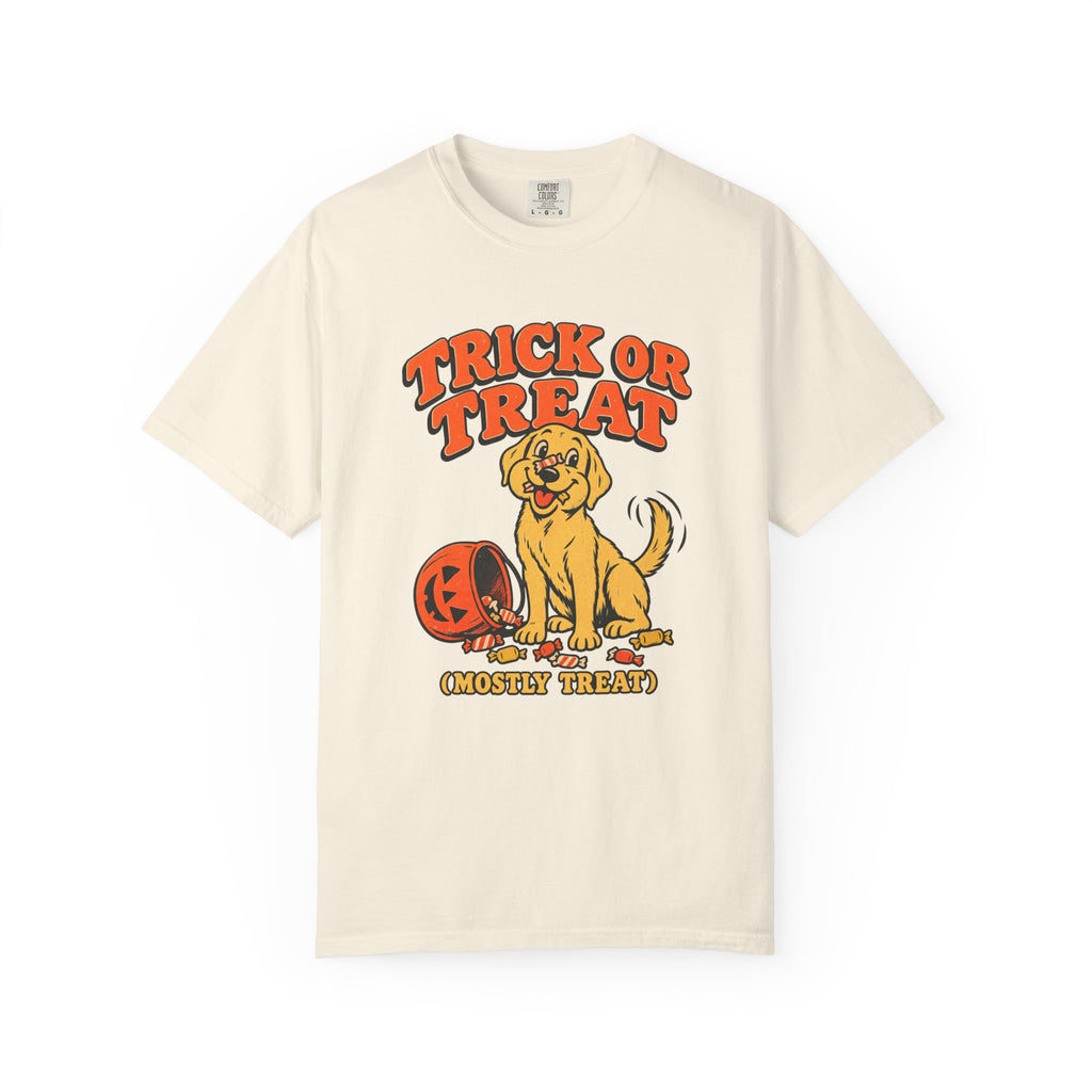 Trick or Treat (Mostly Treat) T-Shirt – Ivory