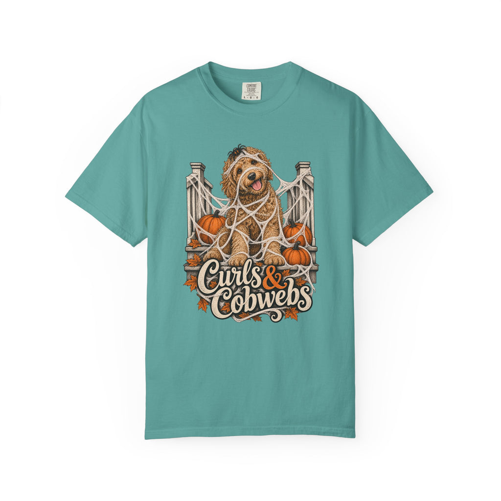 Curls & Cobwebs T-Shirt – Seafoam