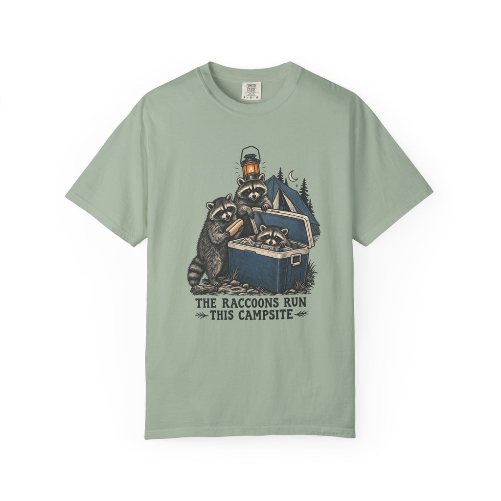 The Raccoons Run This Campsite T-Shirt – Bay