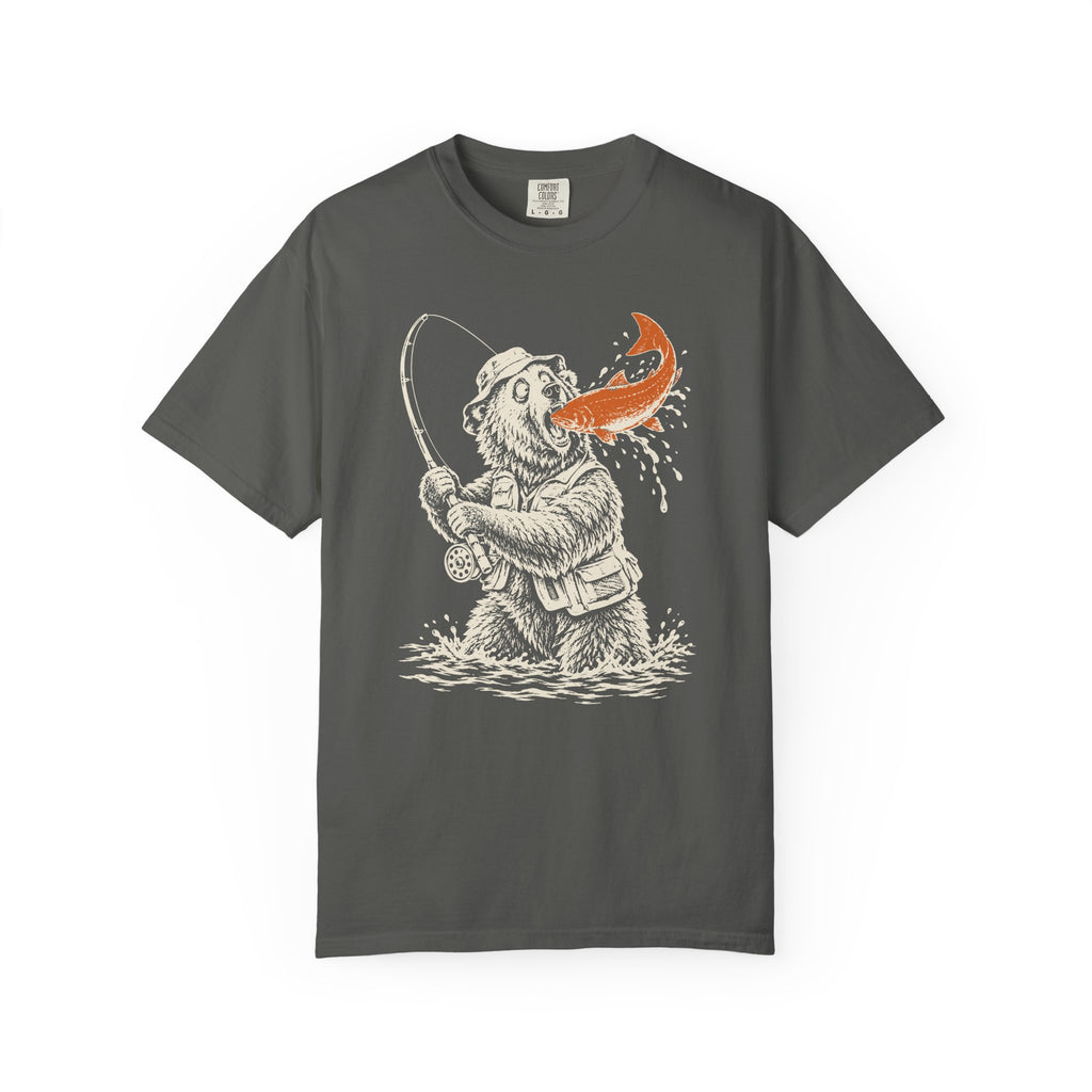 Gone Fishing Grizzly T-Shirt