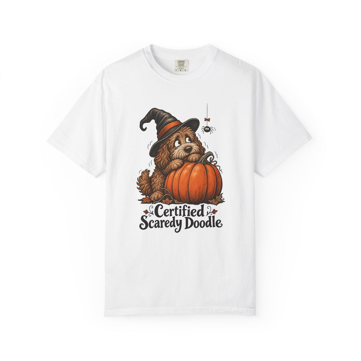 Certified Scaredy Doodle T-Shirt – White