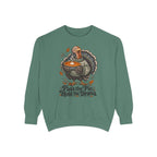 Pass the Pie, Hold the Drama Sweatshirt – Light Green
