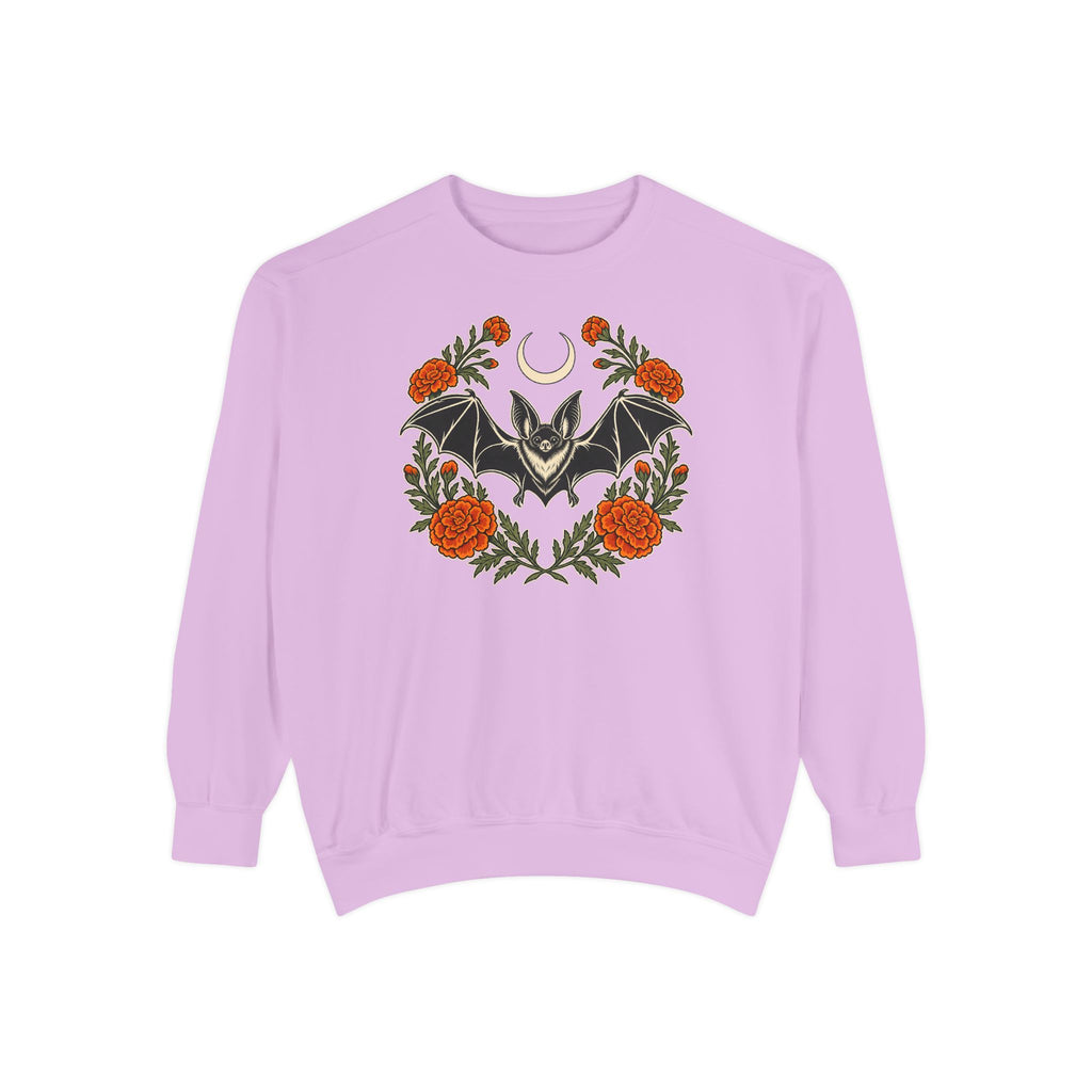 Botanical Bat Sweatshirt – Orchid