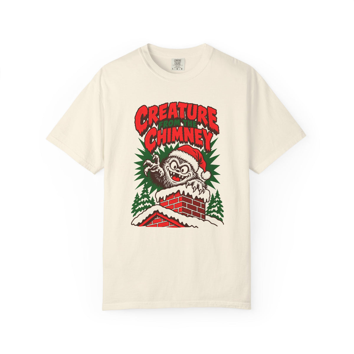 Creature from the Chimney T-Shirt – Ivory
