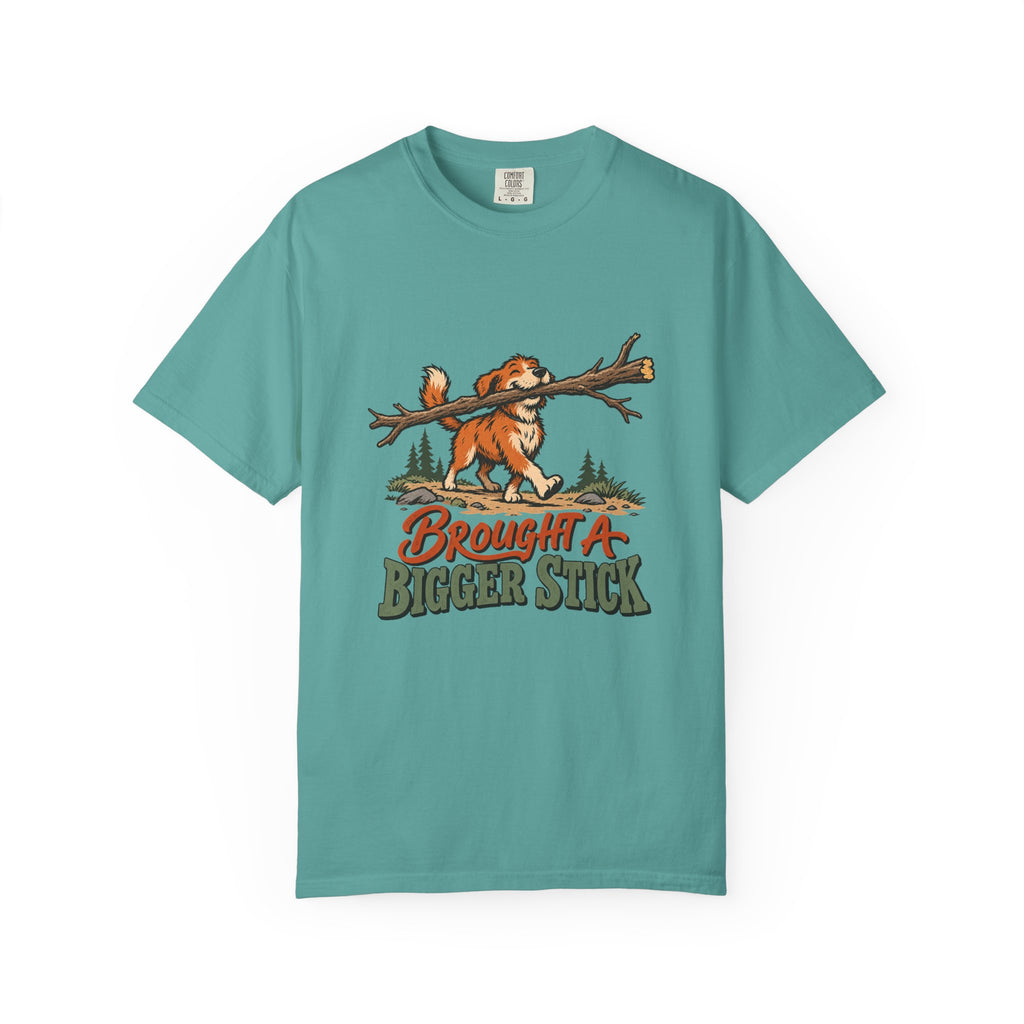 Brought a Bigger Stick T-Shirt – Seafoam