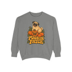 Pugkin Patch Sweatshirt – Grey