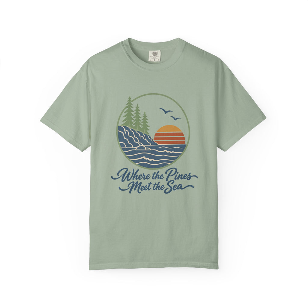 Where the Pines Meet the Sea T-Shirt – Bay