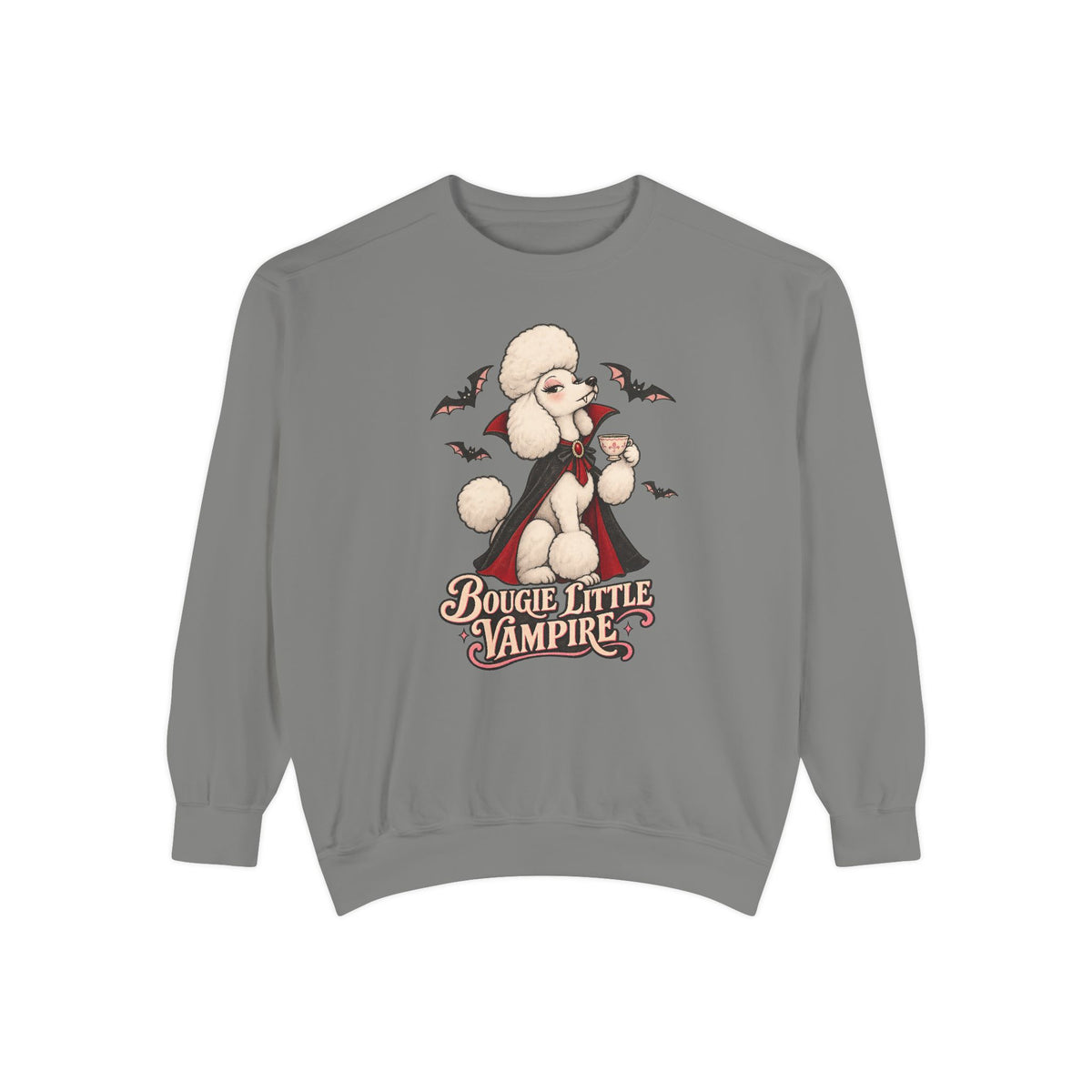 Bougie Little Vampire Sweatshirt – Grey