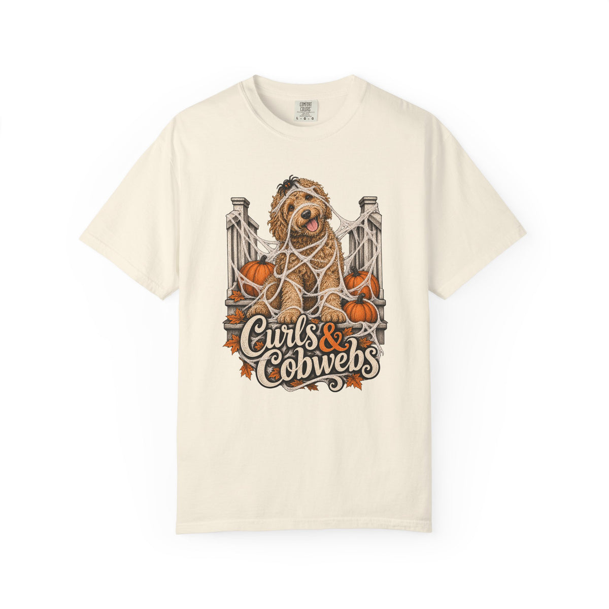 Curls & Cobwebs T-Shirt – Ivory