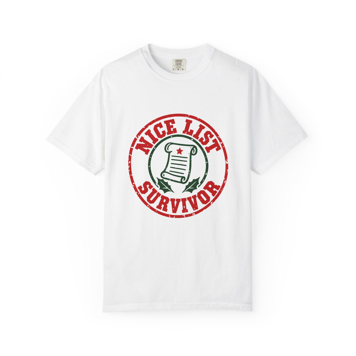 Nice List Survivor T-Shirt – White
