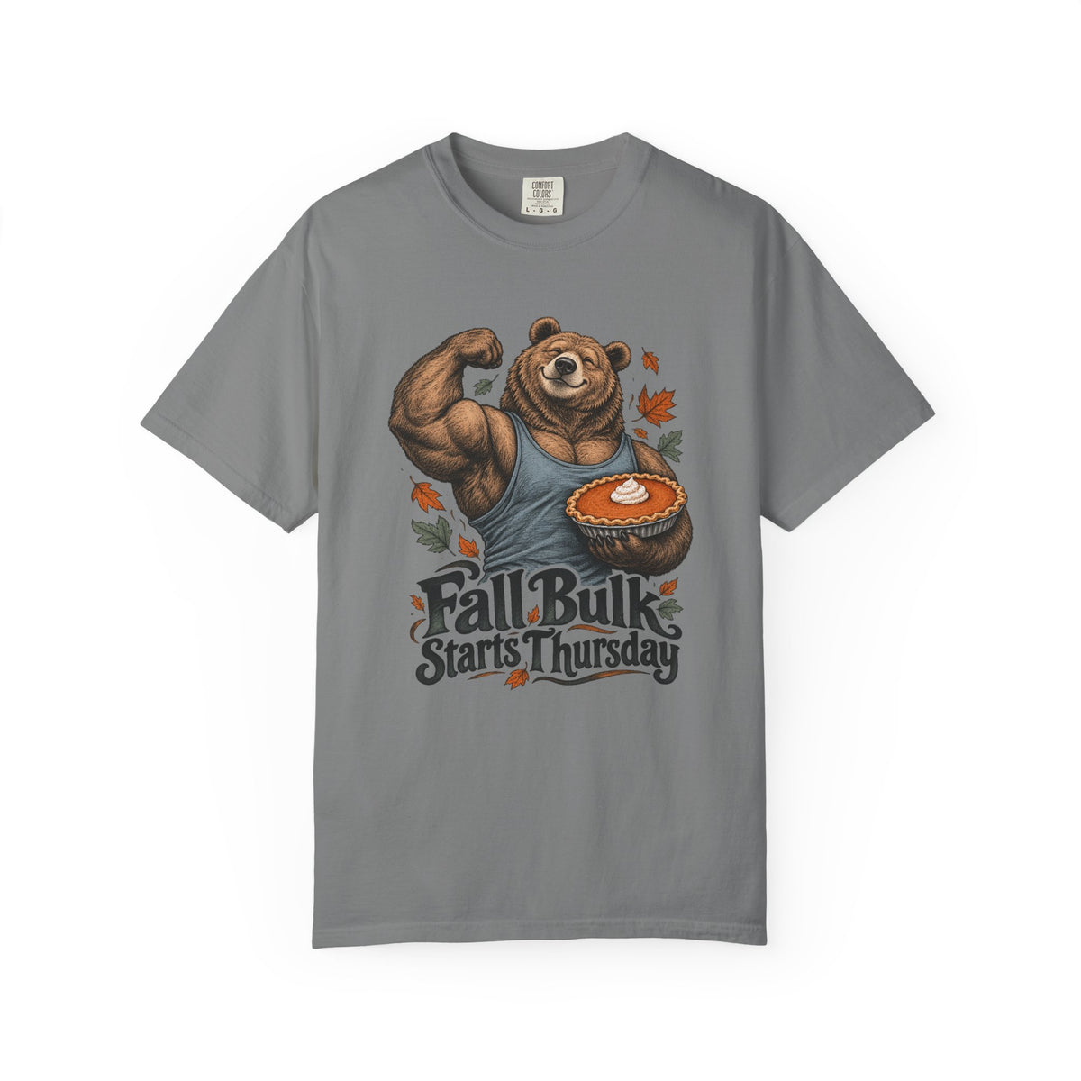 Fall Bulk Starts Thursday T-Shirt – Grey