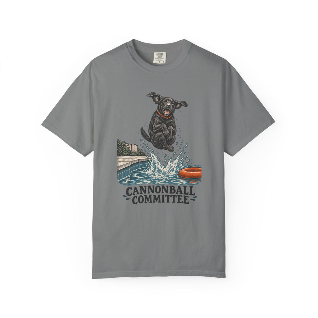 Cannonball Committee T-Shirt – Grey