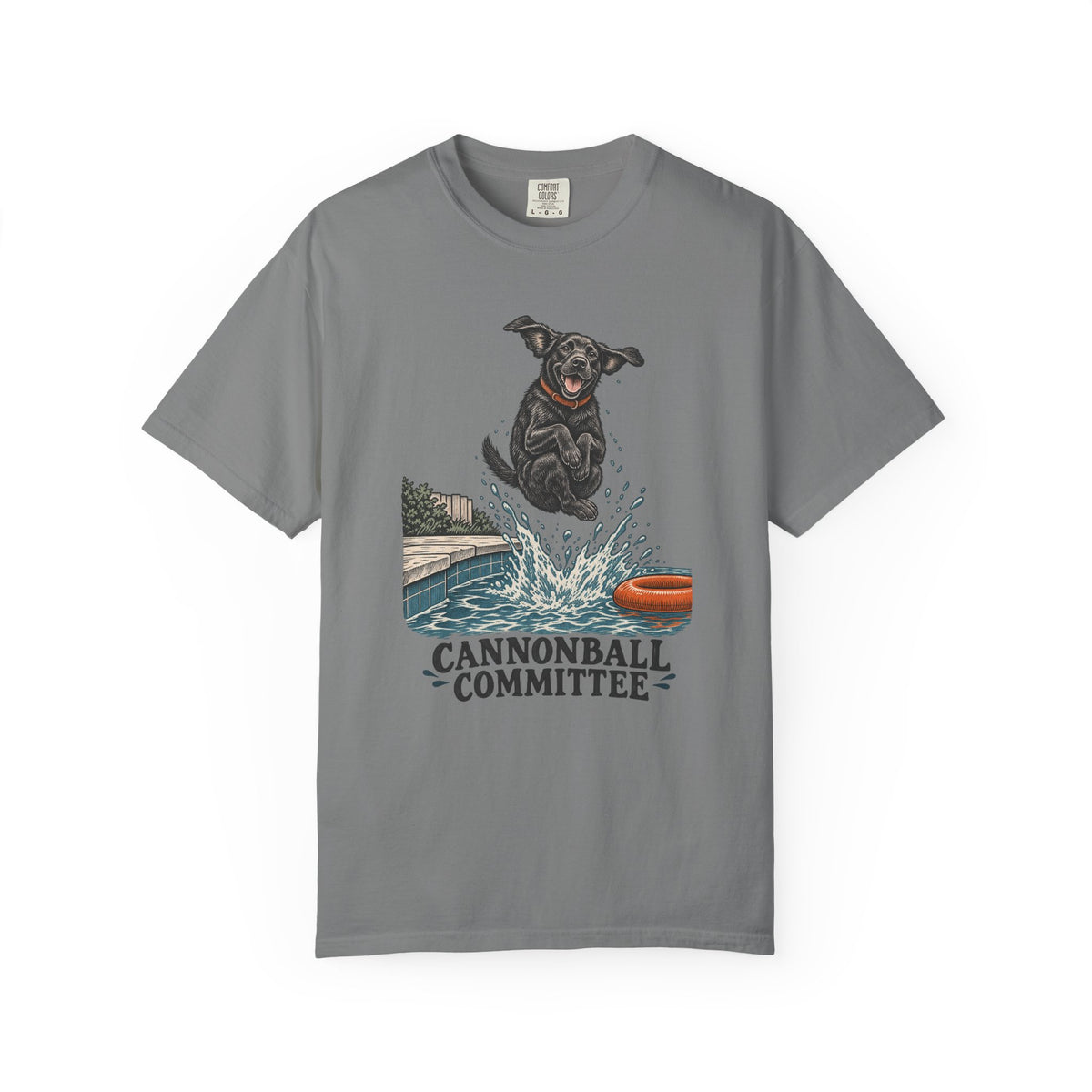 Cannonball Committee T-Shirt – Grey