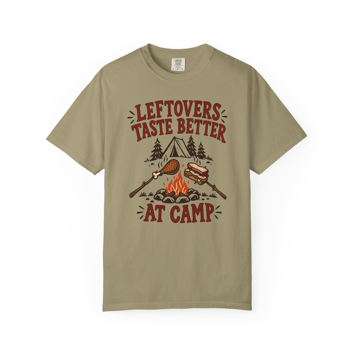 Leftovers Taste Better at Camp T-Shirt