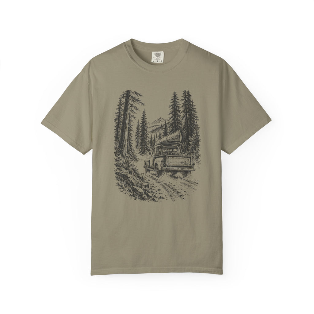 Old Truck Forest Road T-Shirt