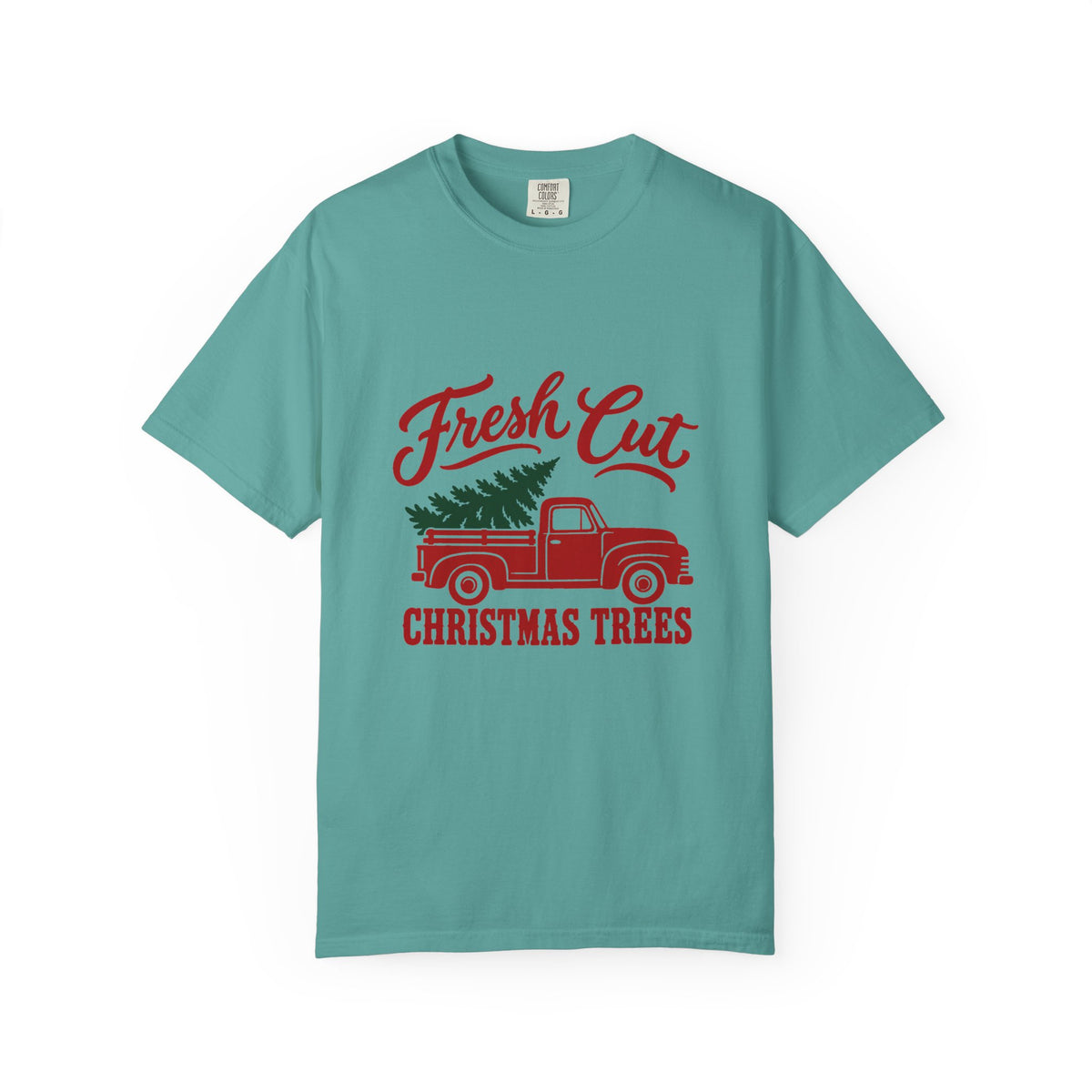 Fresh Cut Christmas Trees T-Shirt – Seafoam