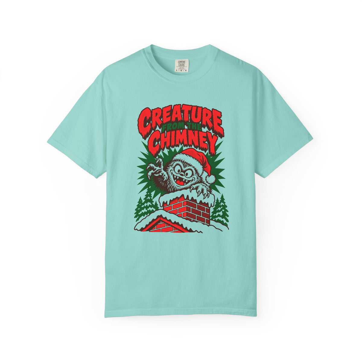 Creature from the Chimney T-Shirt – Chalky Mint