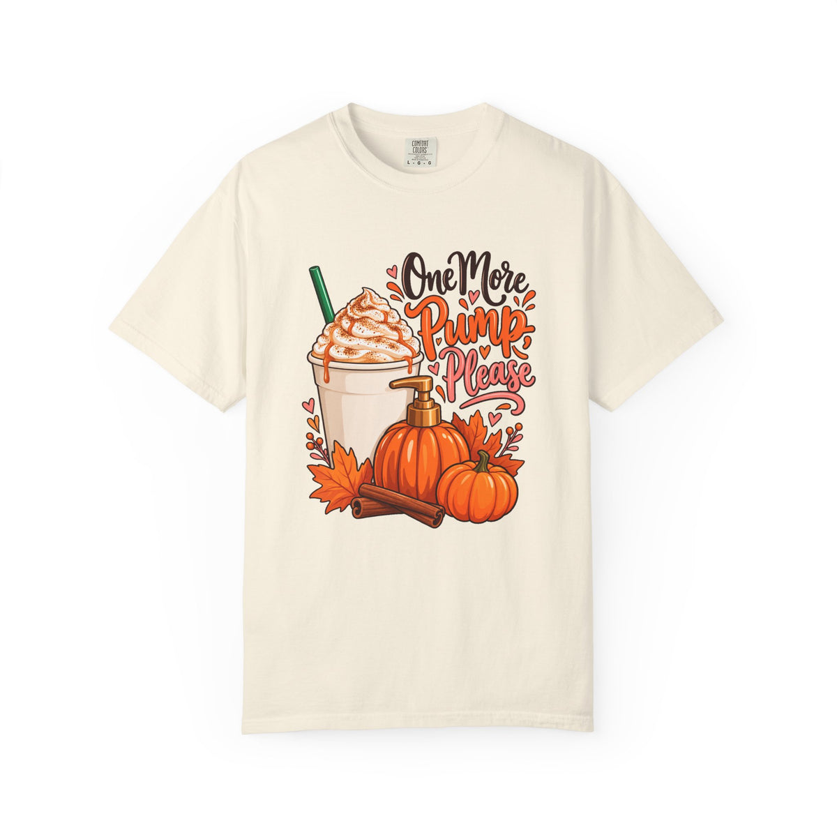 One More Pump, Please T-Shirt – Ivory