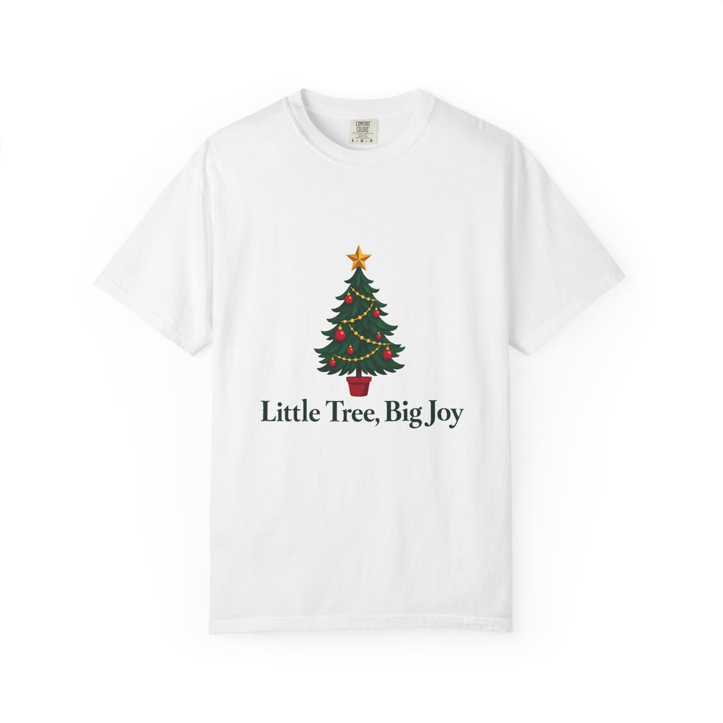 Little Tree, Big Joy T-Shirt – White