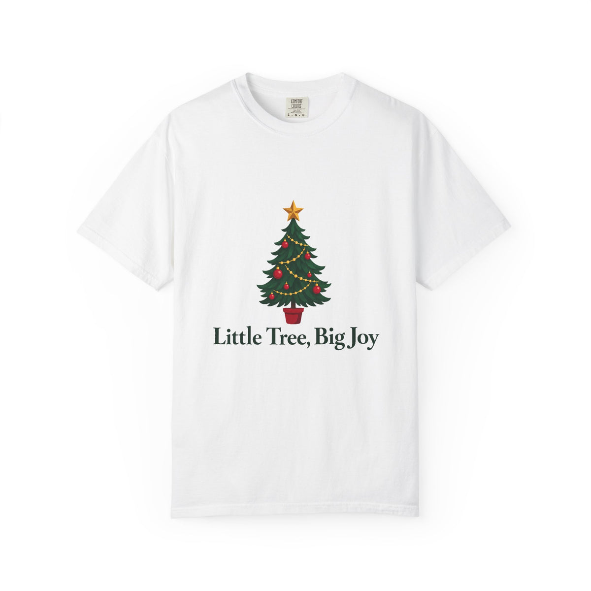Little Tree, Big Joy T-Shirt – White
